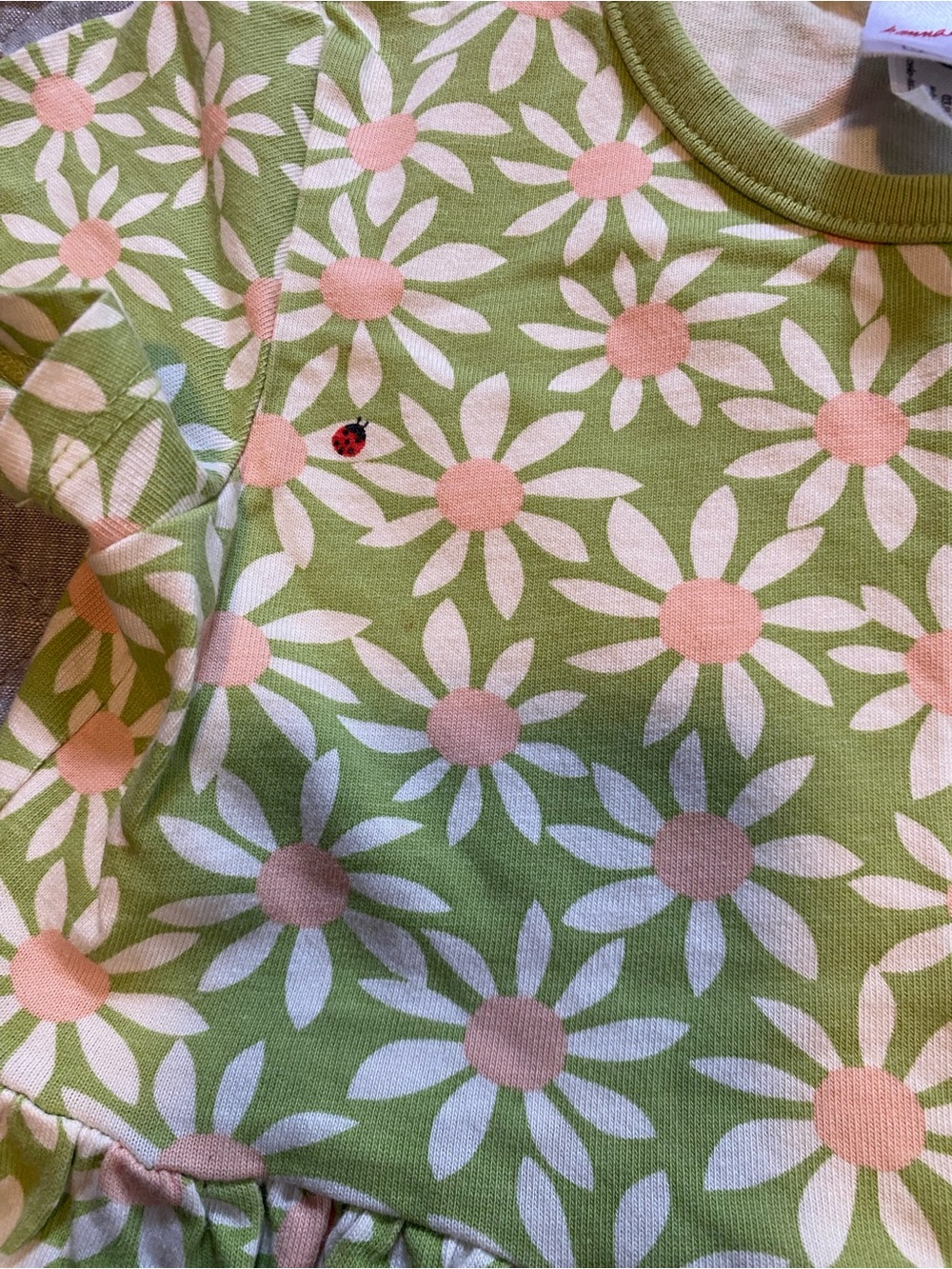 Hanna Andersson 4T Playground Dress with pockets - daisies - Picture 3 of 5
